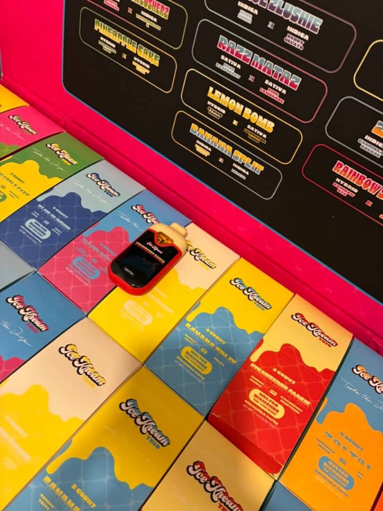 ice kream dual chamber disposable vape