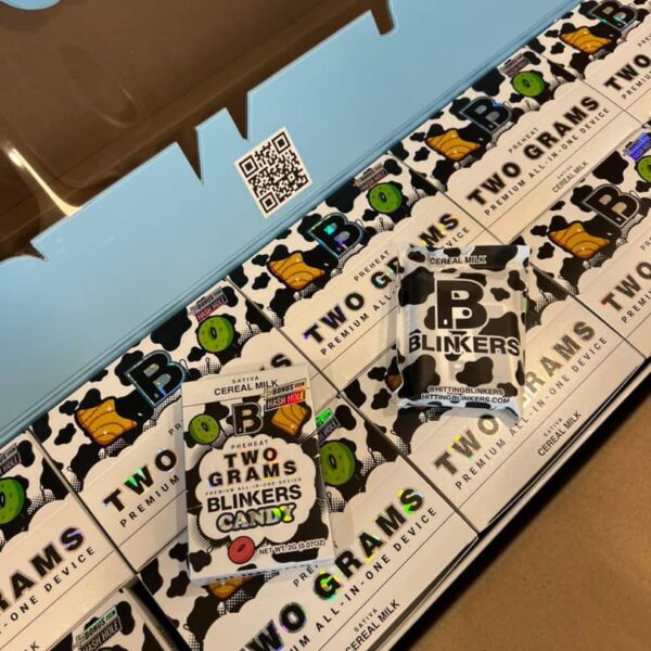 candy blinkers preheat 2g disposable + bonus hash hole