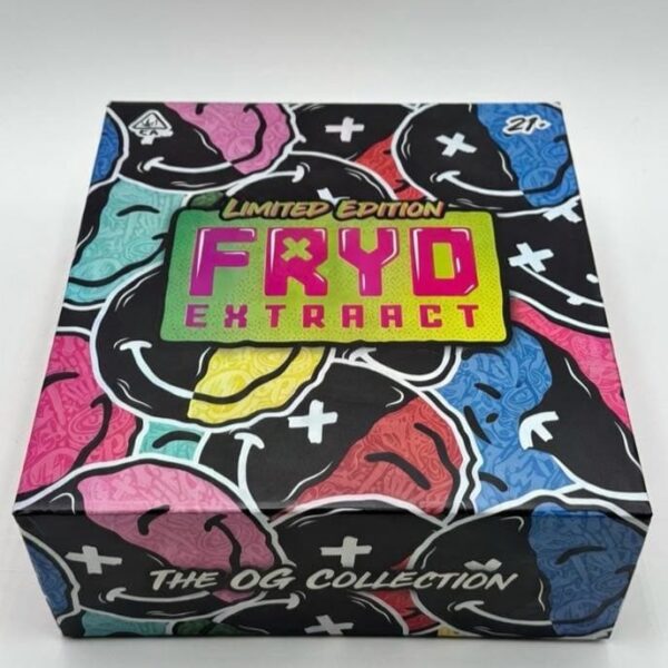 limited edition fryd extracts 2g disposable og collection