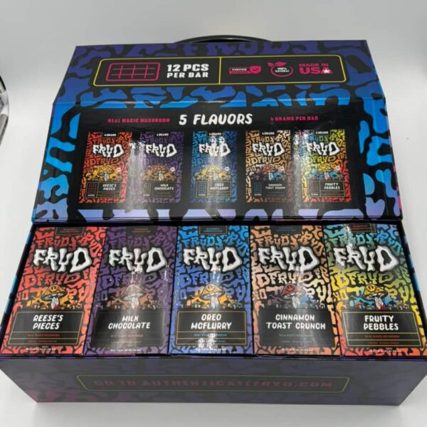 fryd mushroom chocolate bars