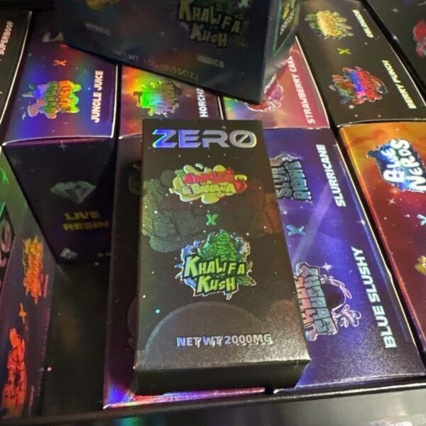 new zero dual 2g disposable live resin