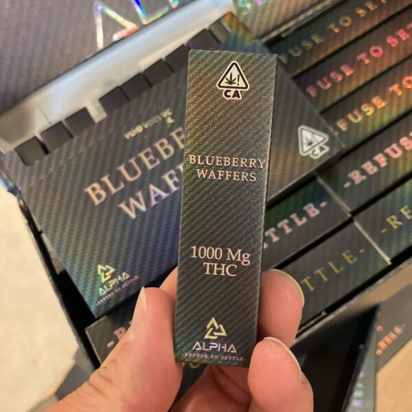 alpha refuse to settle 1g disposable