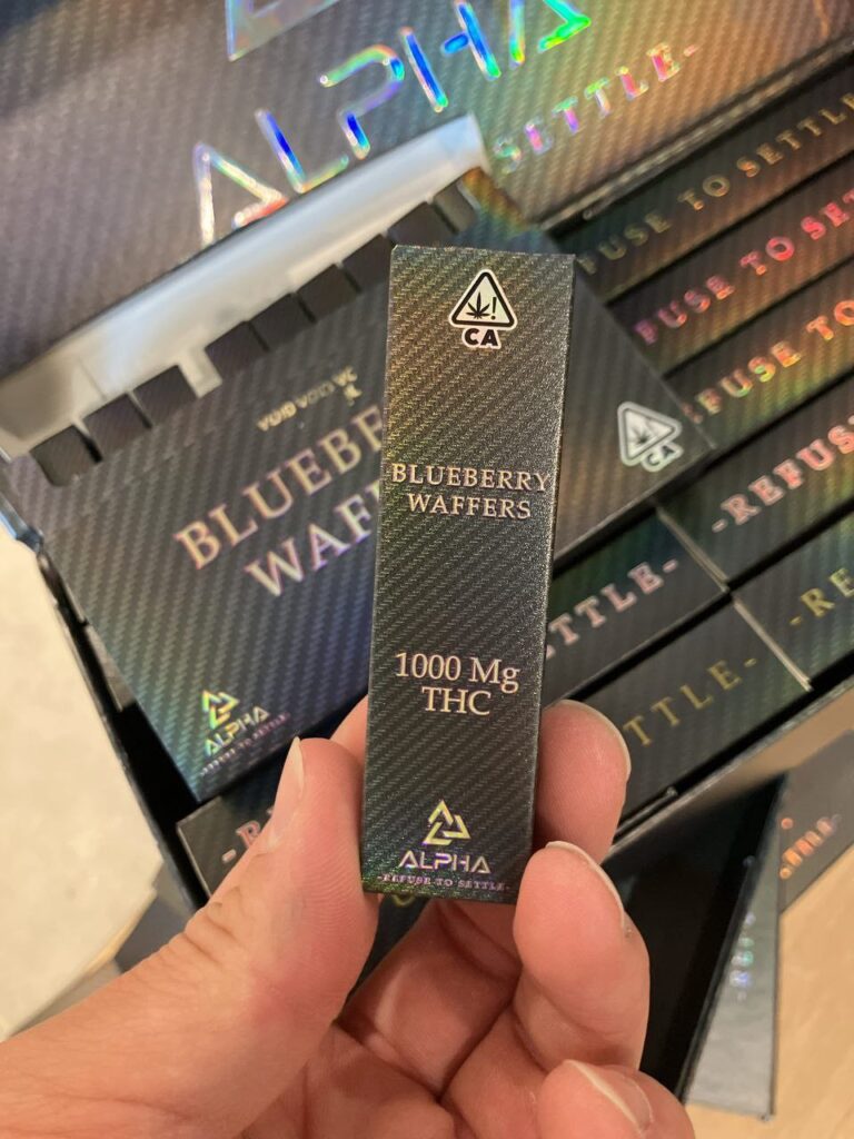 alpha refuse to settle 1g disposable