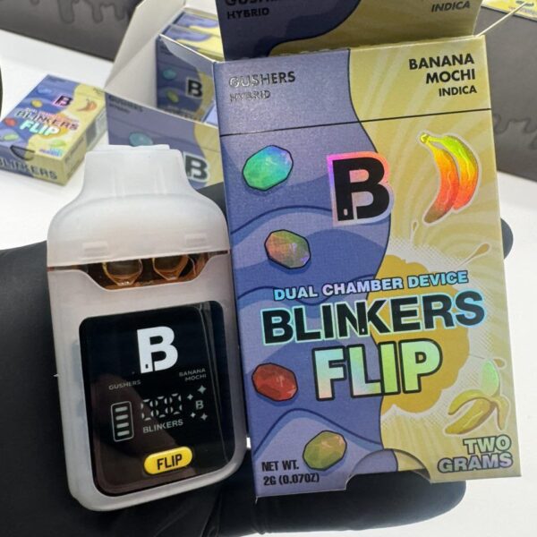 blinkers 2g flip disposable dual chamber