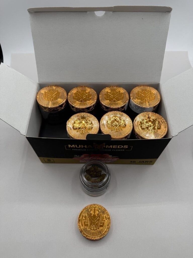 muha meds premium exotic indoor flower 16jars