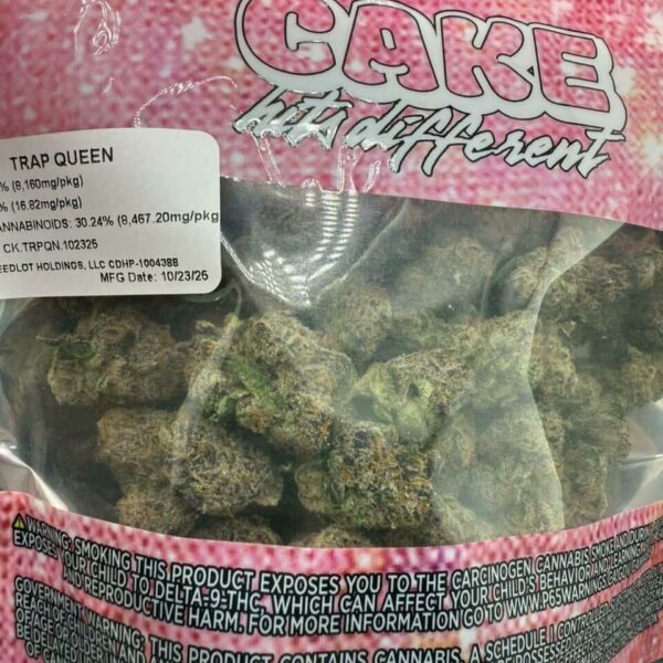 og cake hits different premium flower bag 8oz