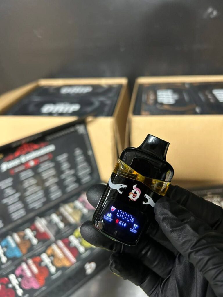 snake drip 2g disposable liquid diamonds blend dual flavors