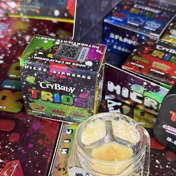 cry baby trios 112g wax micro diamonds 3.5g