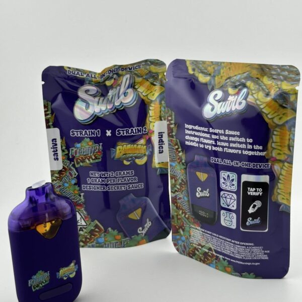 swirl 3 flavors in one 2g disposable