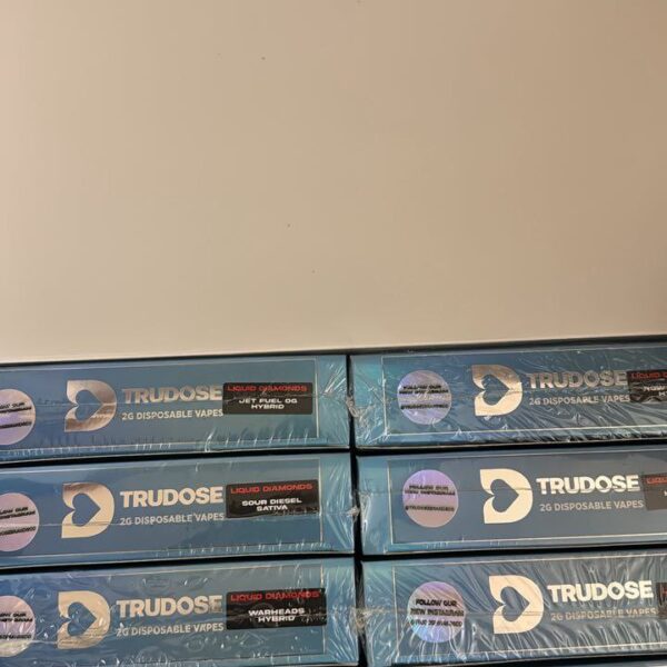 trudose 2g disposable vape