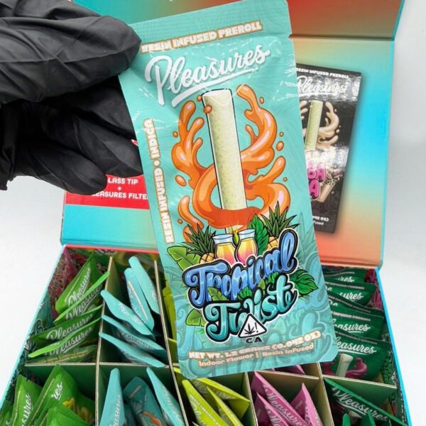 pleasures resin infused preroll 1.2g