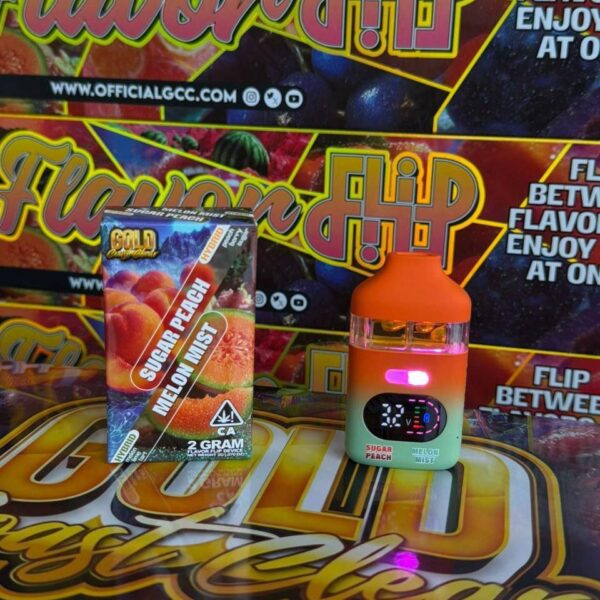 gold coast clear flavor flip 2g disposable