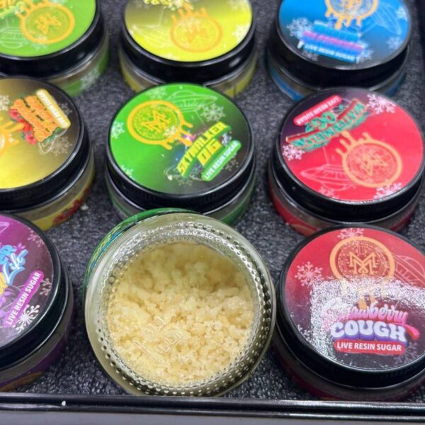 muha meds premium live resin sugar 16jars