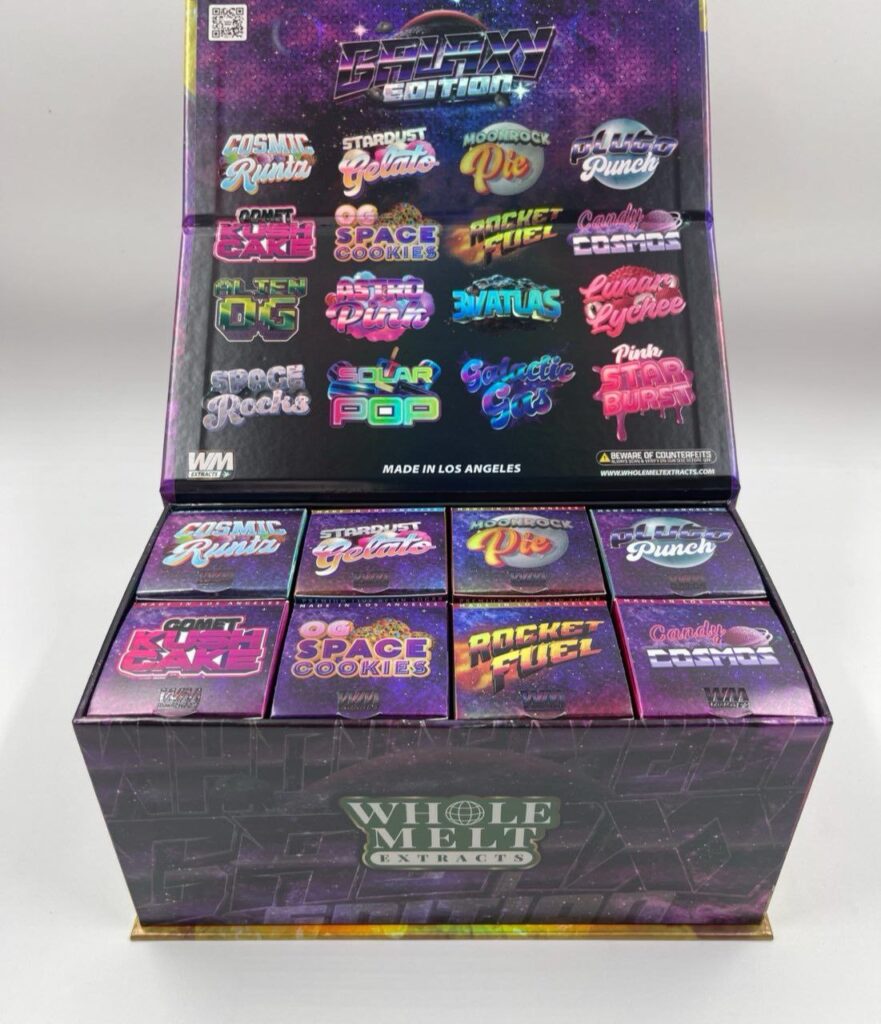 whole melt extracts baller box wax galaxy edition 16oz