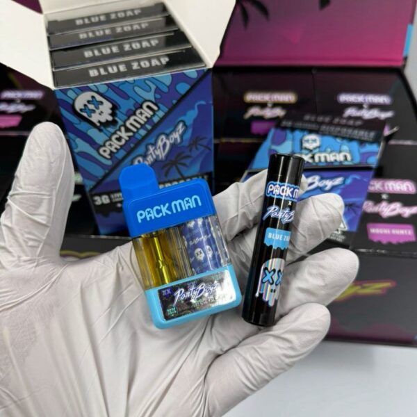 packman x partyboyz 3g disposable lives resin infused preroll