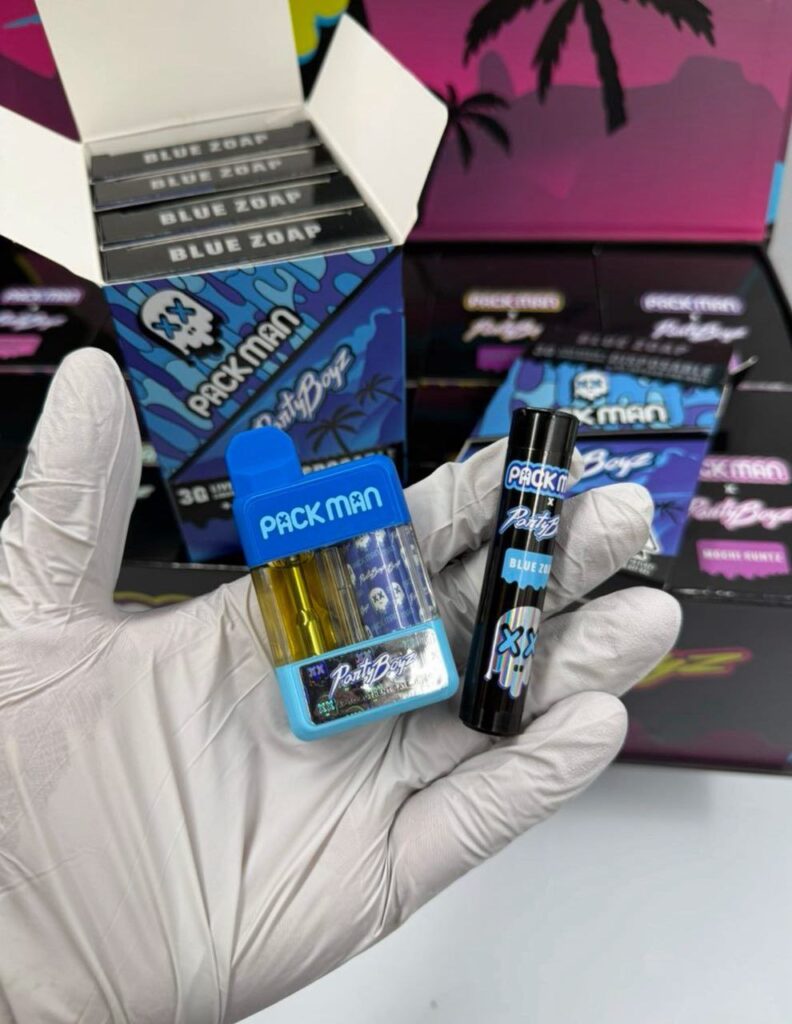 packman x partyboyz 3g disposable lives resin infused preroll