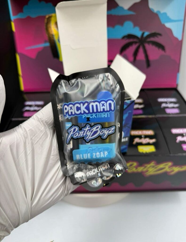 packman x partyboyz 3g disposable lives resin infused preroll