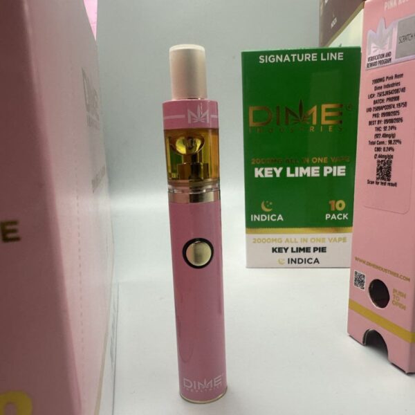 dime industries 2g disposable all in one premium thc