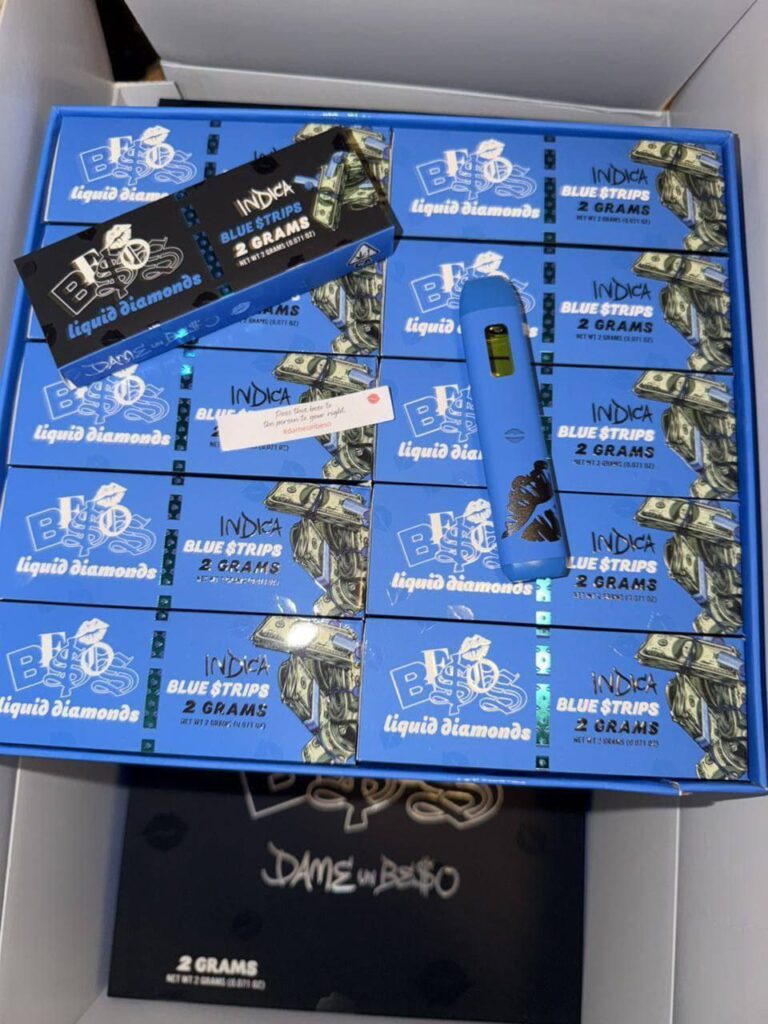 besos 2g disposable blue strips