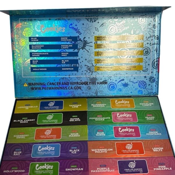 cookies dual chamber 2g disposable liquid diamonds