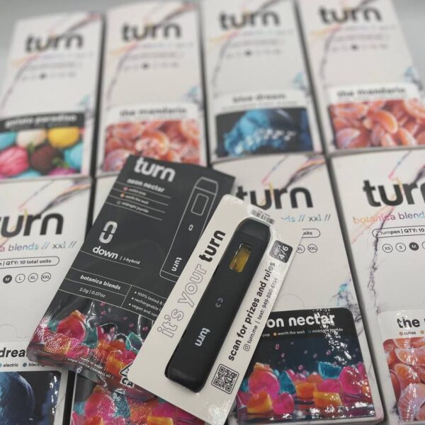 turn botanical blends 2g disposable