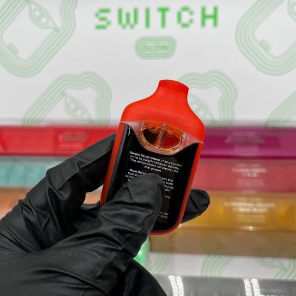 boutiq switch glow 2g disposable dual tank