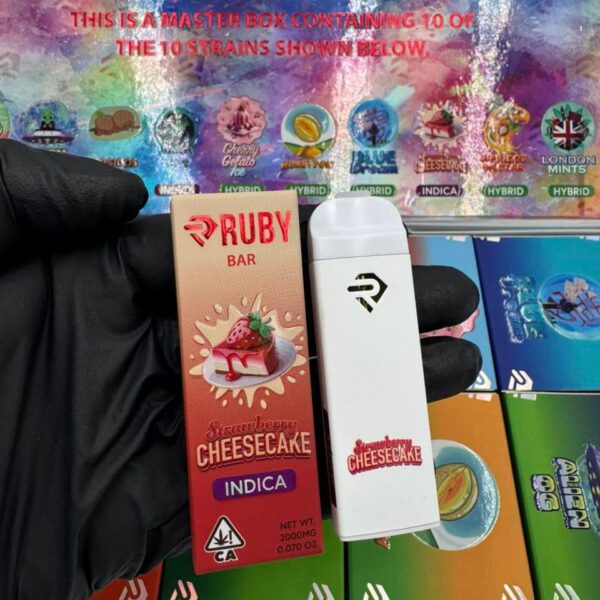 ruby bar 2g disposable