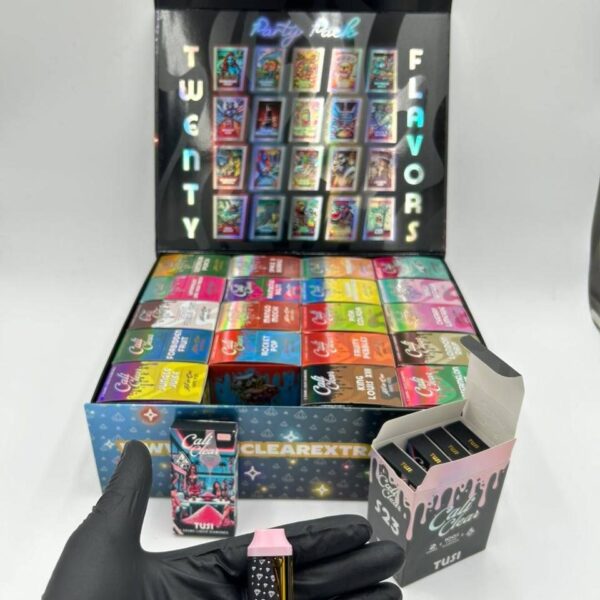 cali clear party pack 2g disposable