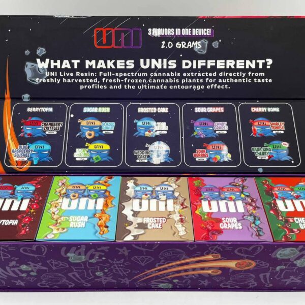 uni 2g disposable 3 in one