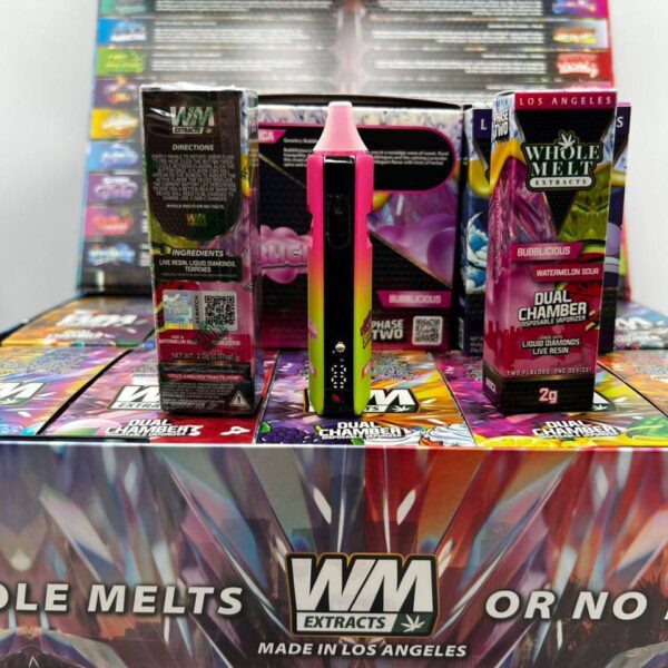 whole melts extracts phase two disposable 2g