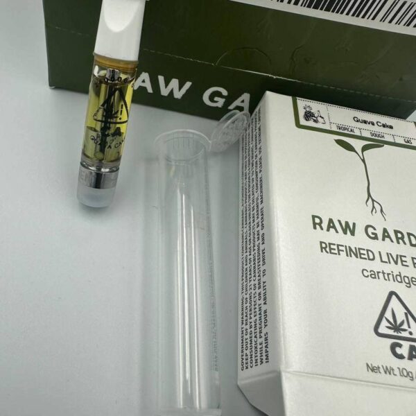 raw garden refined live resin 1g cartridges