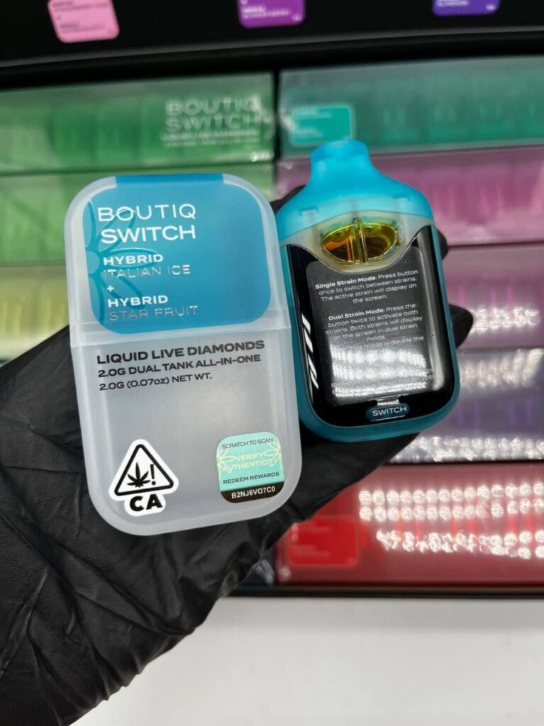 boutiq switch v4 thca 2g disposable