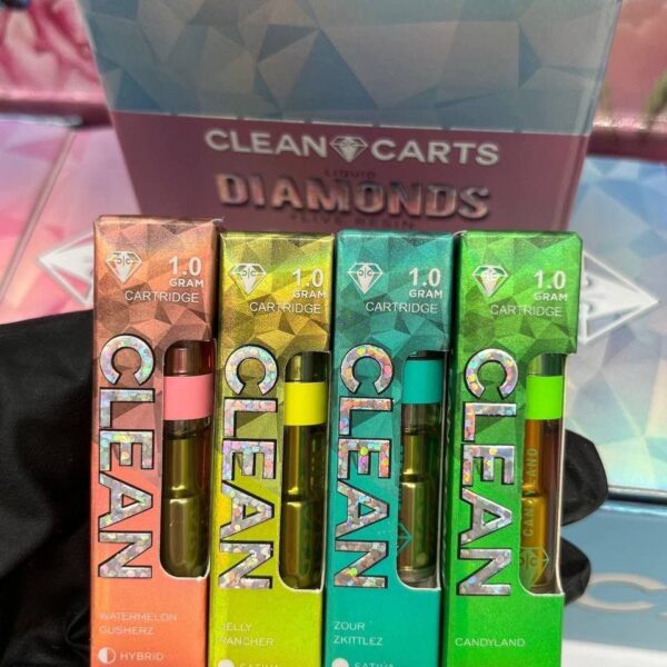 clean carts 510 vape 1g cartridges