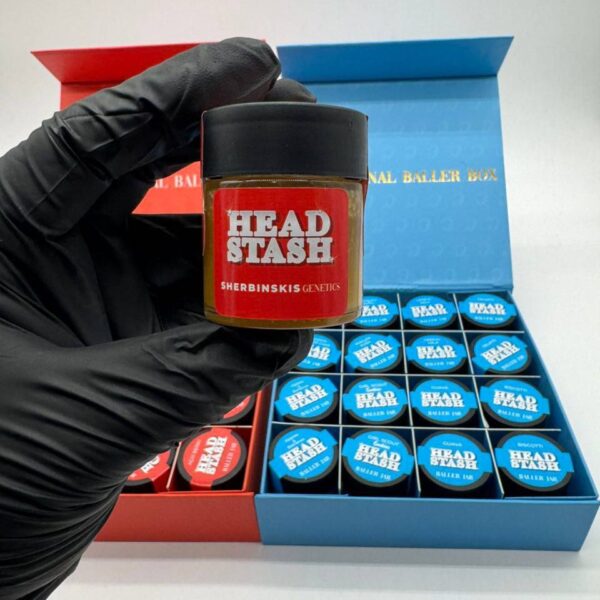 head stash baller box x sherbinskis genetics live resin sugar 28.35g