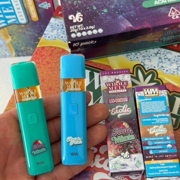 whole melts extracts v6 2g disposable exotic edition