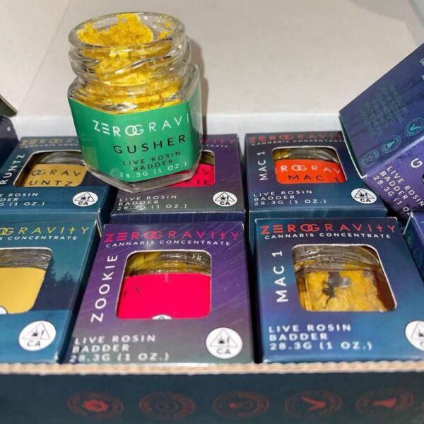 zero gravity gusher live resin badder 28.3g