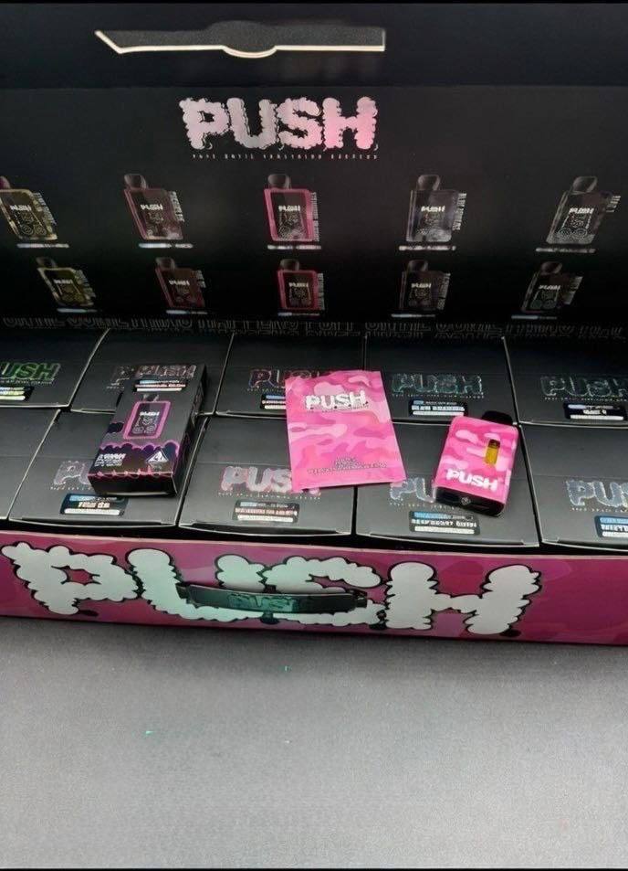 push 2g disposable with screen valentine's edition