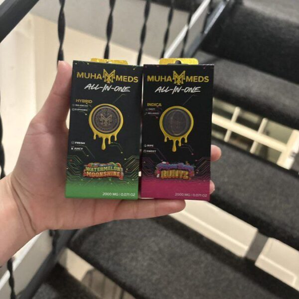 muha meds 3rd gen disposable 2g