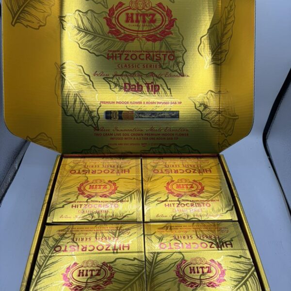 hitzocristo classic series dab tip indoor flower x rosin infused