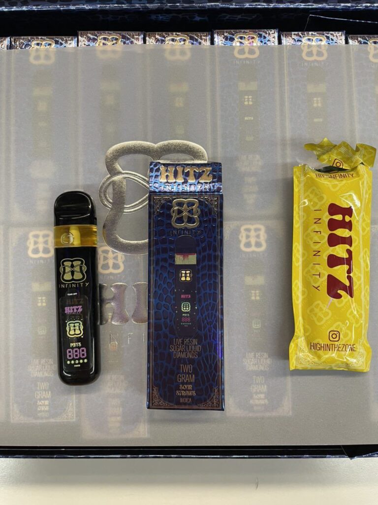 hitz infinity 2g disposable blue label edition two