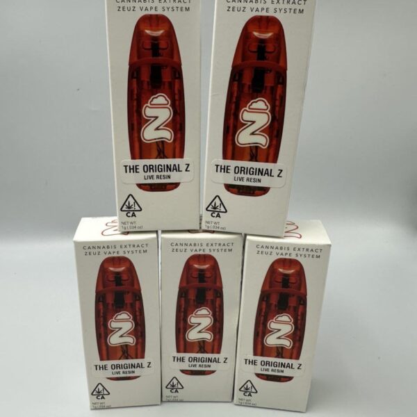 cannabis extract zeuz vape system live resin