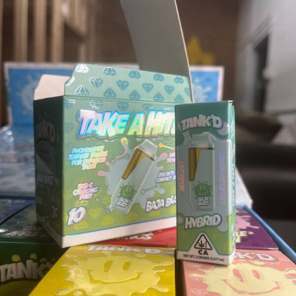 tank'd 2g disposable take a hit