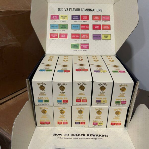 big chief duo v3 2g disposable