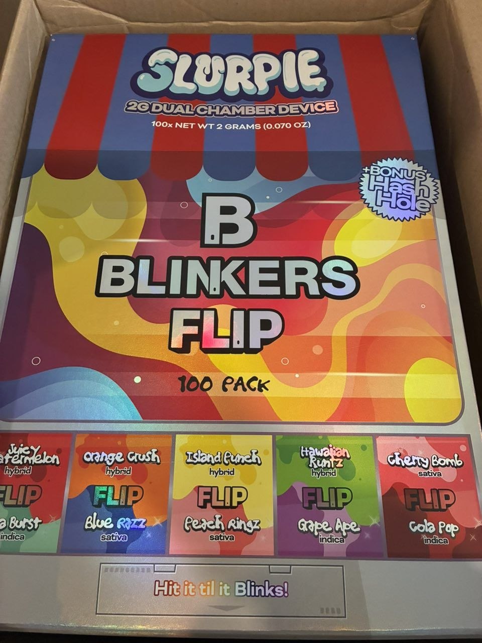 photo_2026-03-31_15-49-53 blinkers flip dual 2g disposable x hidden hills slurpie