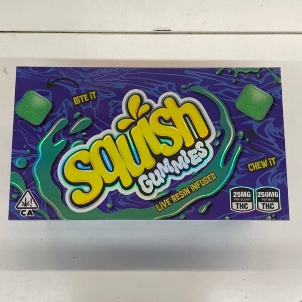 squish gummies live resin infused 1000mg
