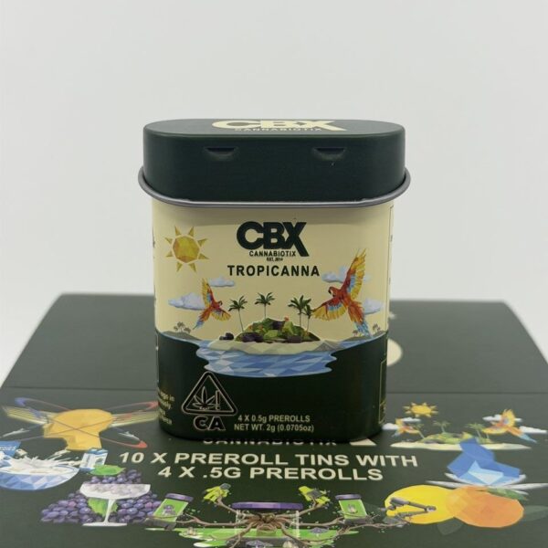 cbx cannabiotix 2g tins can prerolls