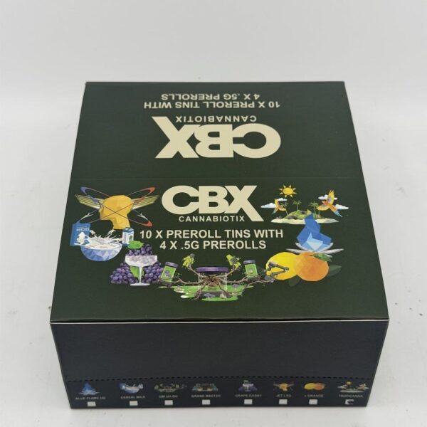 cbx cannabiotix 2g tins can prerolls