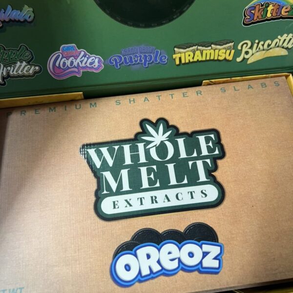 whole melt extracts premium shatter slab