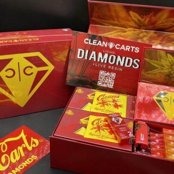 clean carts 2g disposable spring red edition