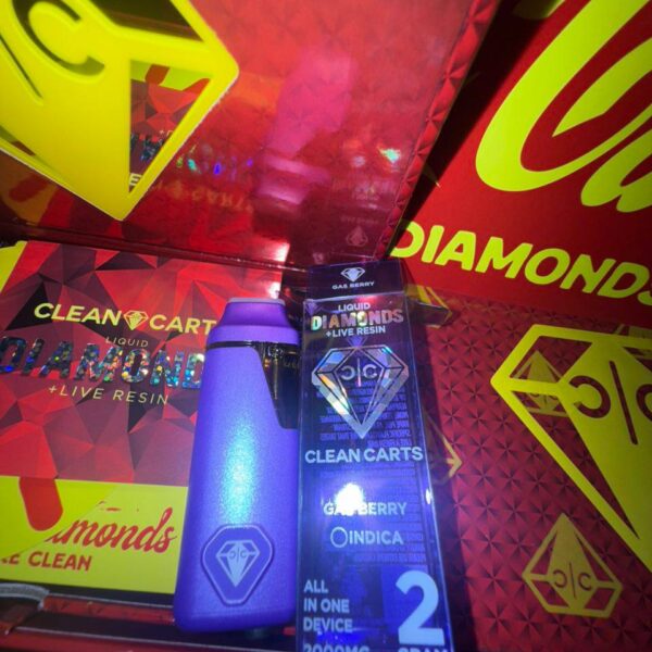 clean carts 2g disposable spring red edition